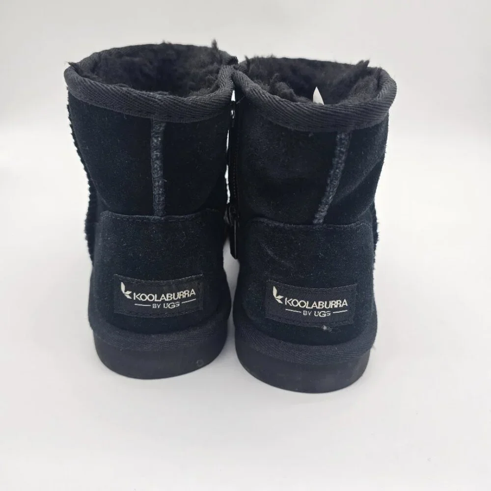 UGG Koolaburra Girls Mini Boots Black Size 13